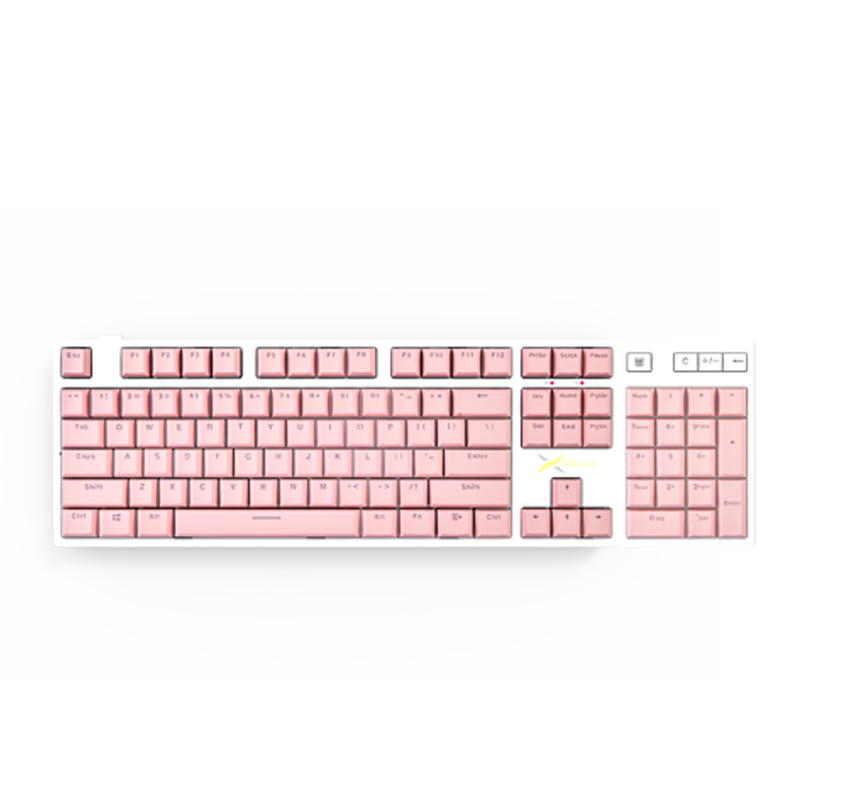 IM电竞游戏键盘KM13粉色